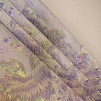 Purple Peacok  Mamian Skirt