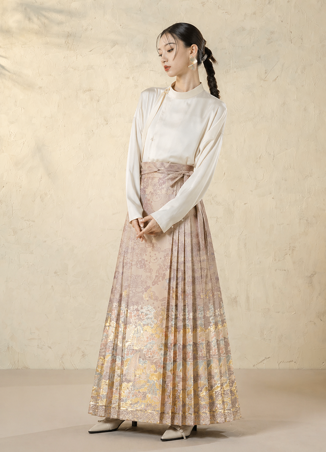 Light Purple Goldfish Mamian Skirt