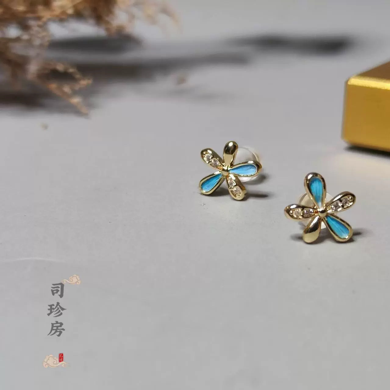 Parrot Feather Earrings | Daily Hanfu Accessories