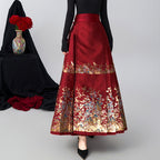 Red Ming-Style Mamian Skirt