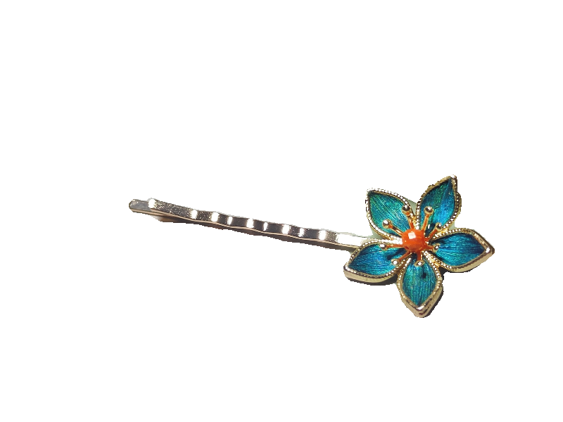 Peacock Feather Hair Clip | Daily Hanfu Accessory