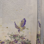 Blue-Purple Butterfly Mamian Skirt
