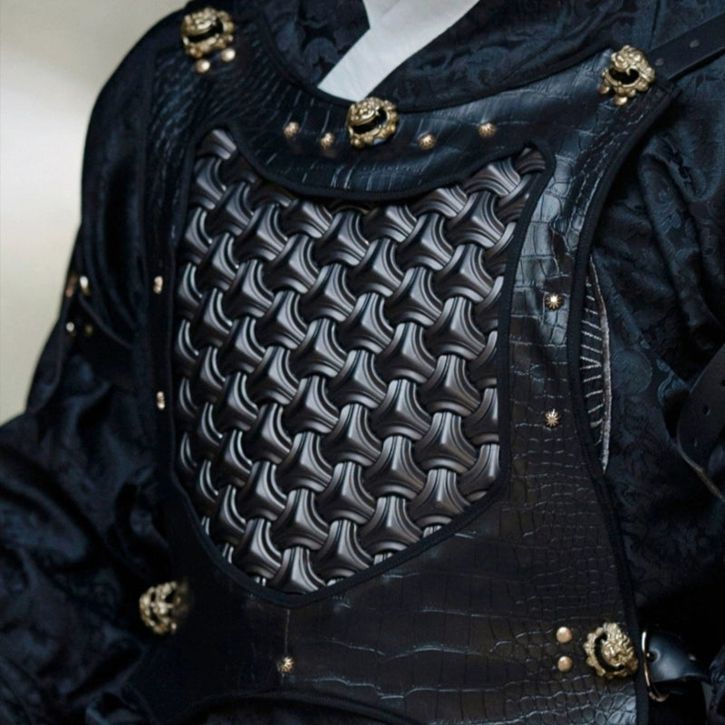[Wan Jiang 万疆] Ming Dynasty | Embroidered Hanfu Armor Set | Autumn & Winter | Unisex