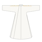 [Tian Guang 天光] Tang Dynasty | Round-neck Robe with Vest | Embroidered | Unisex