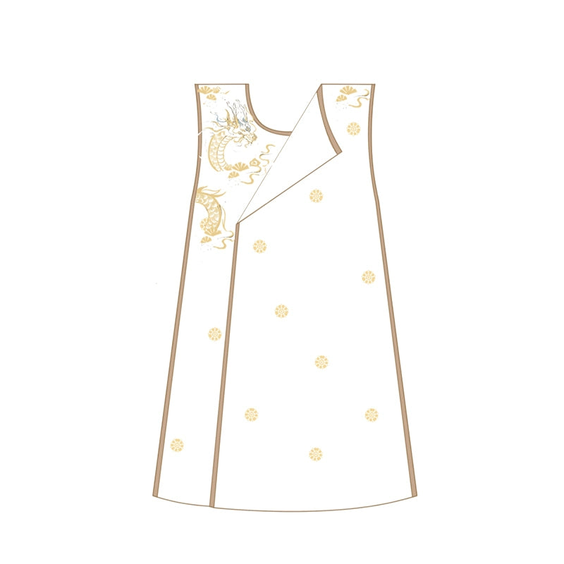 [Dongjun Yunmeng 东君云梦] Tang Dynasty | Round-neck Robe | Embroidery | Unisex