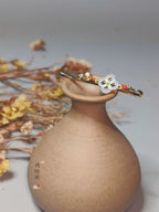 Parrot Feather Hairpin | Daily Hanfu Accessory
