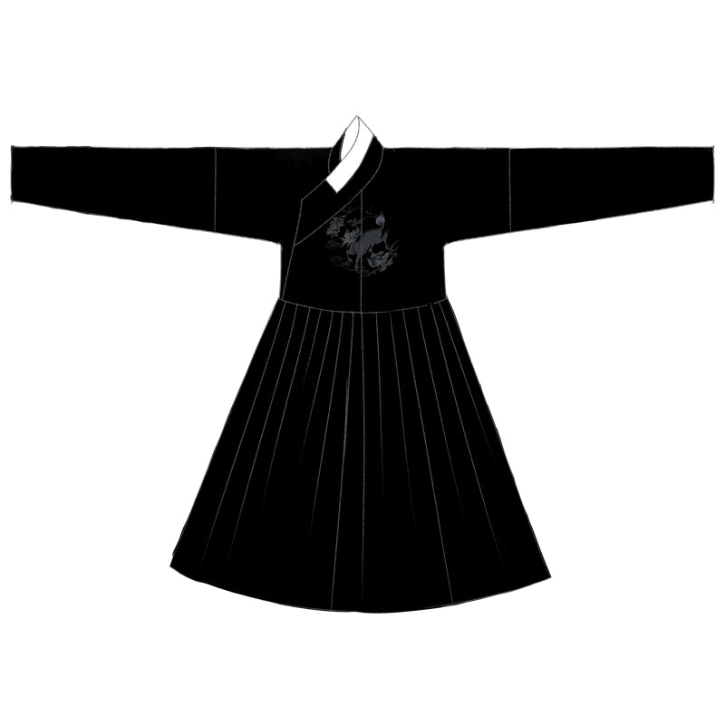 [Wan Jiang 万疆] Ming Dynasty | Embroidered Hanfu Armor Set | Autumn & Winter | Unisex