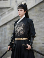 [Wan Jiang 万疆] Ming Dynasty | Embroidered Hanfu Armor Set | Autumn & Winter | Unisex