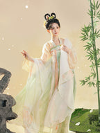 [Man Man 蛮蛮] Tang Dynasty | Couple's Set | Chest-high Ruqun (skirt set) & Round-neck Robe