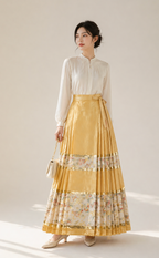 Golden Koi Yellow Mamian Skirt
